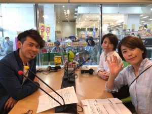 FMチャッピーゲスト小田ルイさんパーソナリティは藤井千代美、奈央美