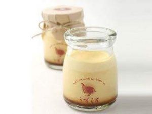 ハグフェスうずら屋さんのプリン